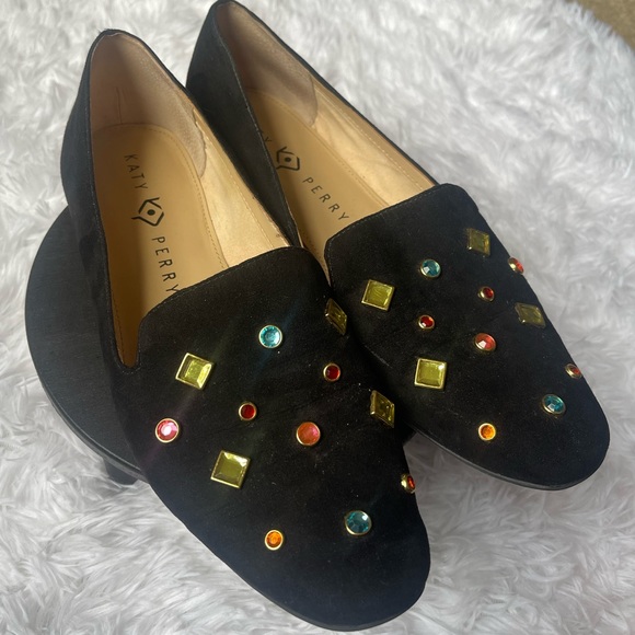 Katy Perry - “ The Turner” Black Flats - Picture 10 of 11